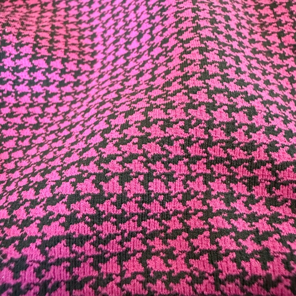 lululemon athletica Purple Patterned Thin-Strap Sports Bra with Black Trim - Picture 4 of 5